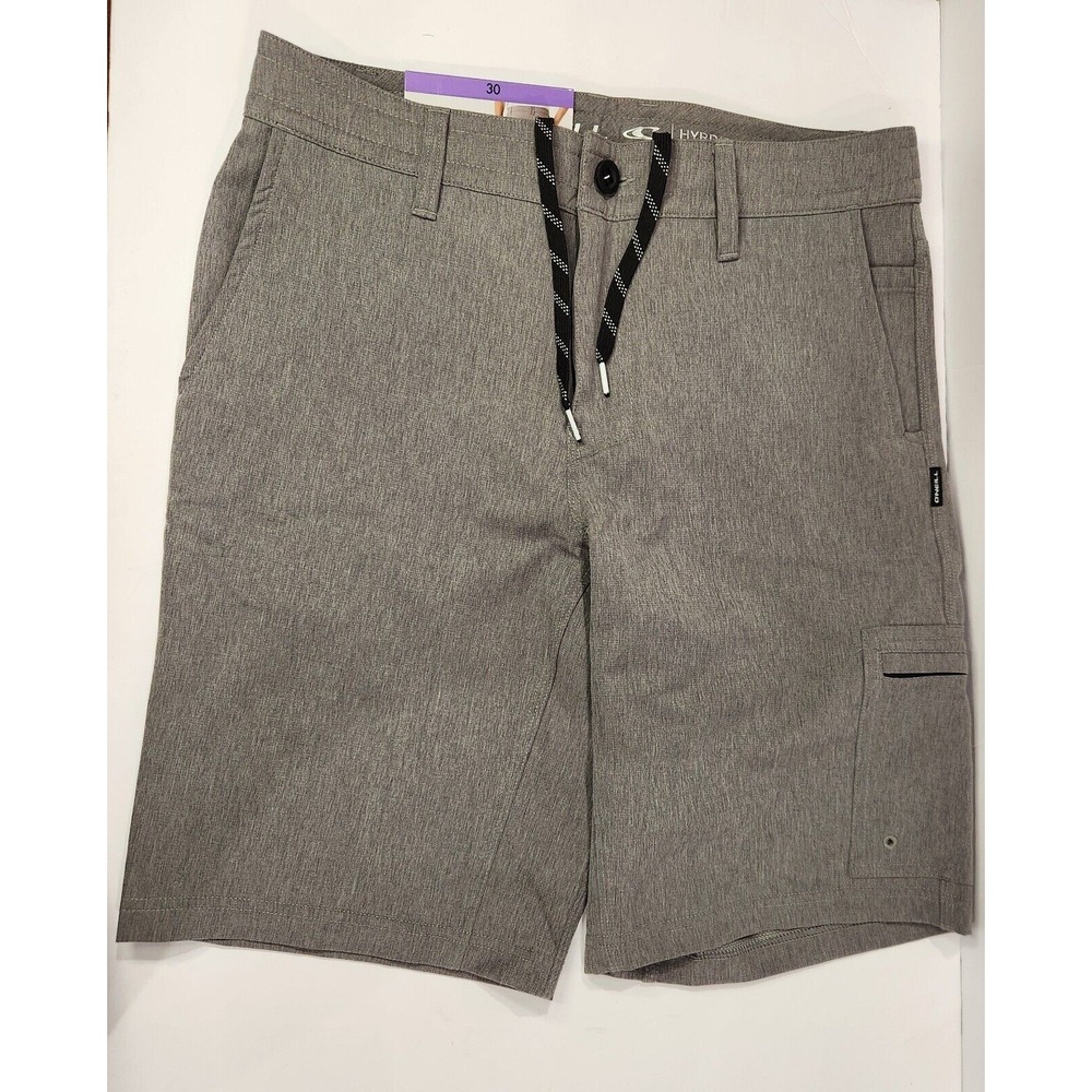 O'NEILL Men's Standard Fit Hybrid‎ Shorts, Gray, Size 30